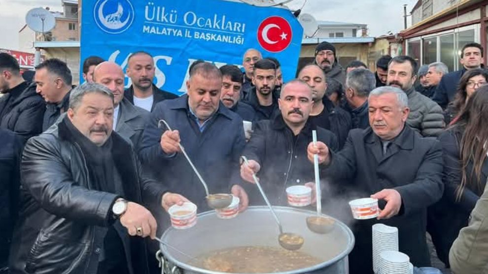 Ülkü Ocakları 6 Şubat Deprem Şehitlerini Dualarla Andı