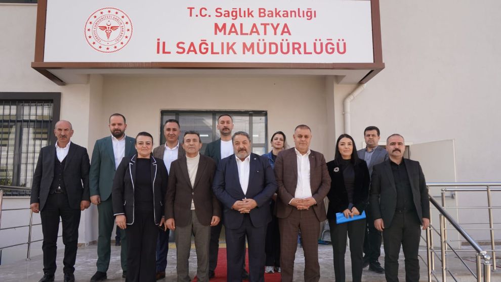 İl Sağlık Müdürü Karaca'ya İlk Ziyaret  MHP'den