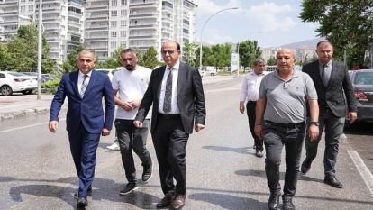 Başkan Geçit, Sahaya Denetime Çıktı 
