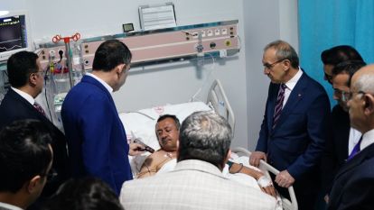 Cumhurbaşkanı Erdoğan'dan İl Başkanı Bakan'a Geçmiş Olsun Telefonu