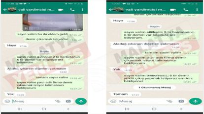 Makamını Whatsapp'tan yöneten vali yardımcısı mahkemeye gelecek mi?