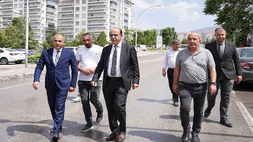 Başkan Geçit, Sahaya Denetime Çıktı