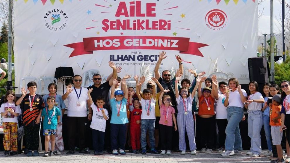 Yeşilyurt Aile Şenlikleri Coşkuyla Gerçekleşti
