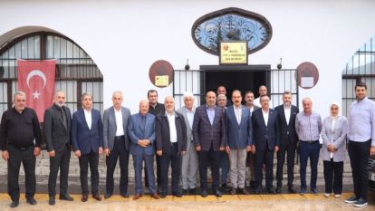 AK Parti İl Başkanı Bakan, MESOB'u Ziyaret Etti: "STK'lar Yol Göstericimiz"
