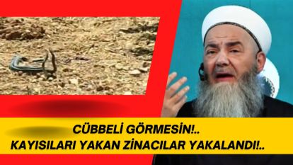 Cübbeli Görmesin!.. Kayısıları Yakan Zinacılar Yakalandı!..