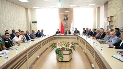 Malatya'da Yeniden İmar İçin Koordinasyon Toplantısı Düzenlendi