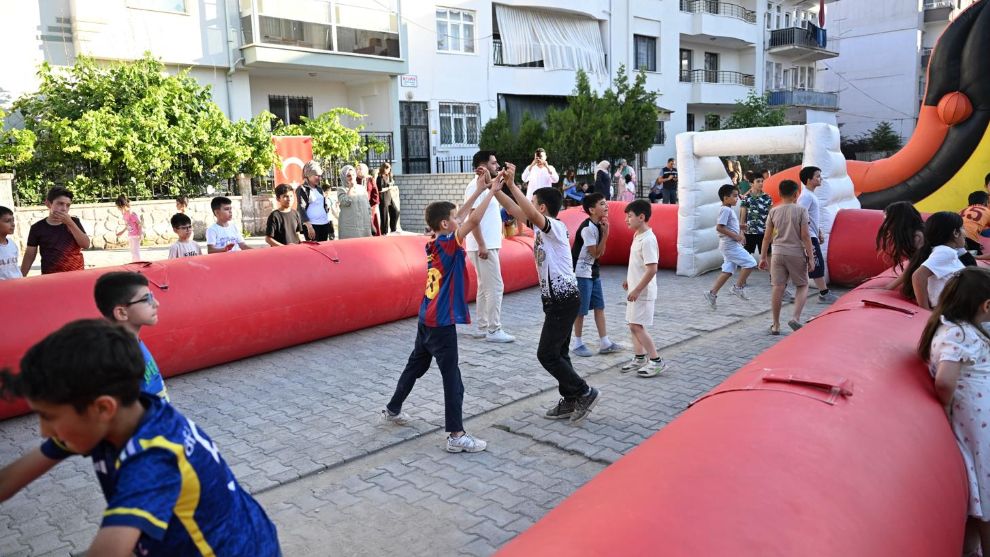 Battalgazi'de Sokaklar Geleneksel Oyunlarla Şenlendi