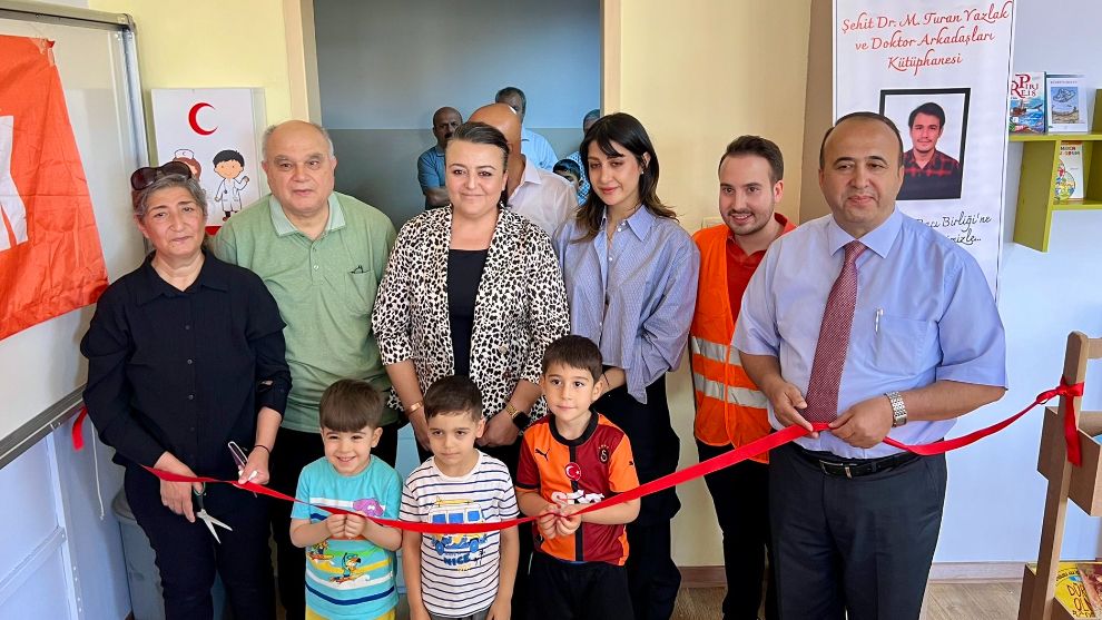 Dr. Mehmet Turan Yazlak Kütüphanesi Malatya'da Açıldı