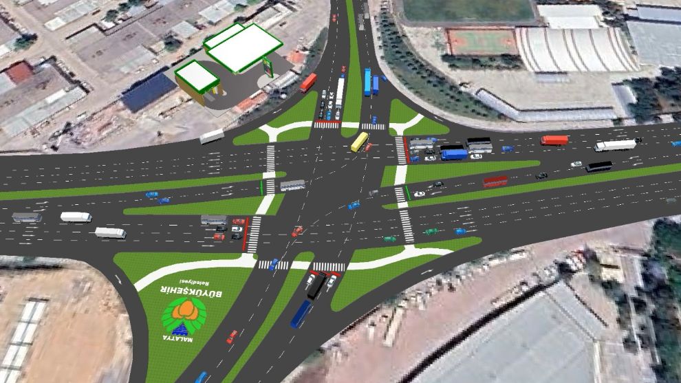 İpaş Kavşağı'nda trafik düzenlemesi başlıyor