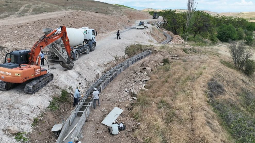 Malatya'da Tarımsal Sulamaya Altyapı Desteği