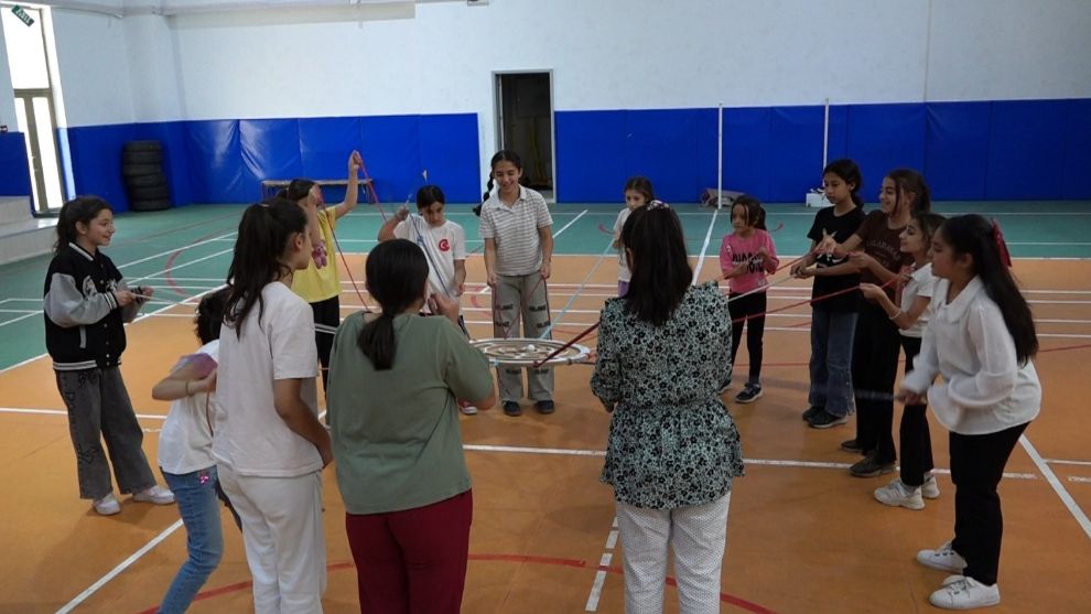 Melekbaba'da çocuklar şenlikte buluştu