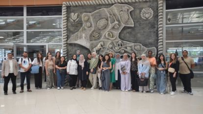 15 Ülkeden Gelen Konuklar Malatya Sanat Merkezi'nde Buluştu