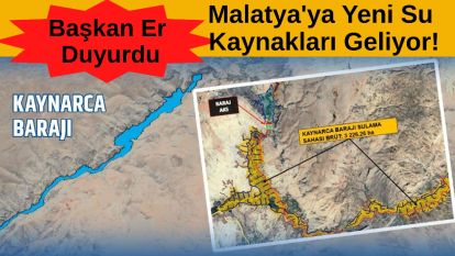 Başkan Er Duyurdu: Malatya'ya Yeni Su Kaynakları Geliyor!