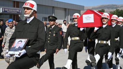 Malatya Şehidini Uğurladı: Üsteğmen Tuğrul Özsu Memleketine Yolcu Edildi!