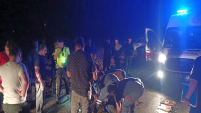 Malatya'da  Minibüs Çarptı, Traktör Şarampole Uçtu: 1 Ağır yaralı