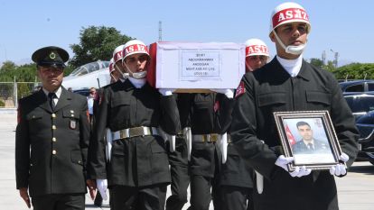 Şehit Astsubay Abdurrahman Akdoğan Malatya'da Karşılandı
