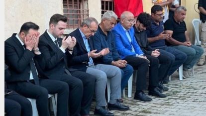 Vali Yavuz ve Başkan Er, şehit Abdurrahman Akdoğan'ın ailesini ziyaret etti