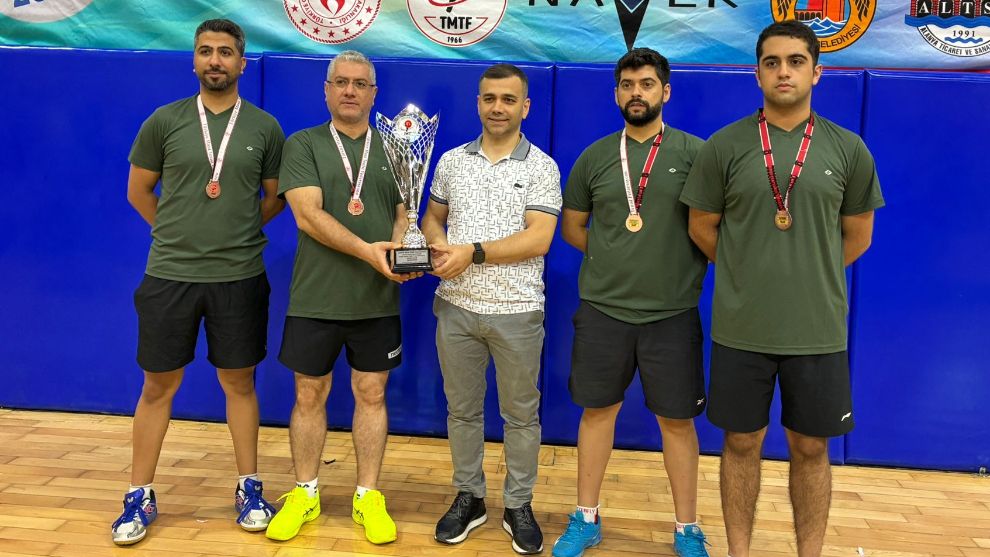 Malatya Masa Tenisinde Türkiye Üçüncüsü Oldu!
