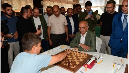 11 ülkeden 486 sporcu Malatya'daki satranç turnuvasında