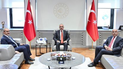 Bakan Uraloğlu ile Malatya'nın ulaşım yatırımlarını görüştüler