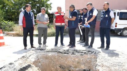 Başkan Er, İçme Suyu İçin Saha da
