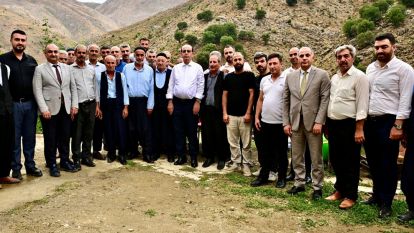 Başkan Geçit, Salkonak'ta Vatandaşlarla Buluştu