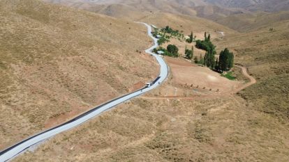 Gülümuşağı Mahallesi'nde 5 Km Asfalt Çalışması