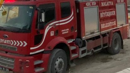 Pütürge'de Ot Yangını Söndürüldü
