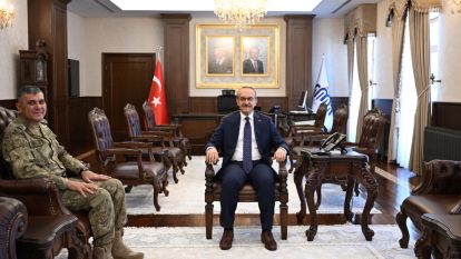 Yenilenen Malatya Valiliği İlk Misafirini Ağırladı