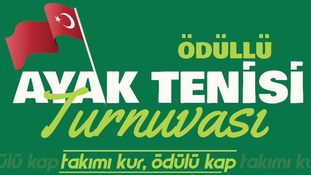 Battalgazi'de Zafer Bayramına Özel Ayak Tenisi Turnuvası