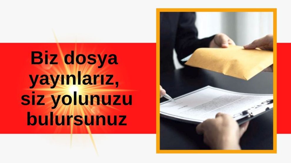 Biz dosya yayınlarız, siz yolunuzu bulursunuz