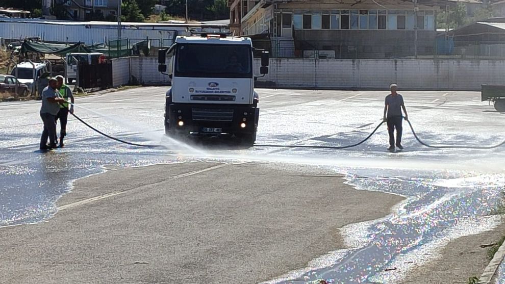 Malatya Hayvan Pazarı Açılışa Hazırlanıyor: Temizlik ve Dezenfeksiyon Yapıldı