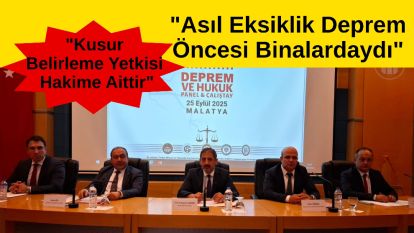 "Asıl Eksiklik Deprem Öncesi Binalardaydı"