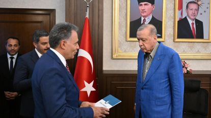 Cumhurbaşkanı Erdoğan'a İnönü Üniversitesi proje dosyası sunuldu