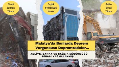 Malatya'da Bunlarda Deprem Vurguncusu Depremzadeler...