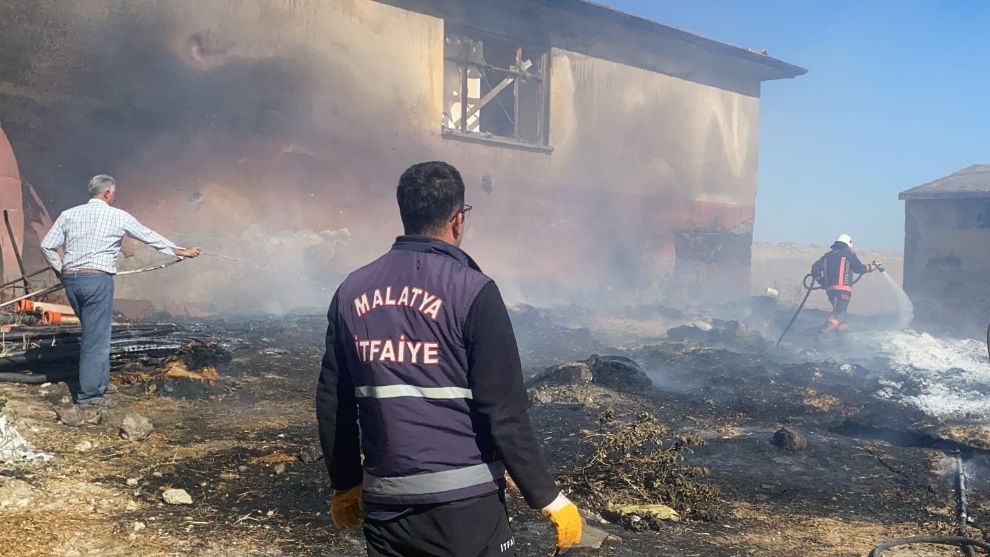 Akçadağ ve Arguvan'daki yangınlar kontrol altına alındı