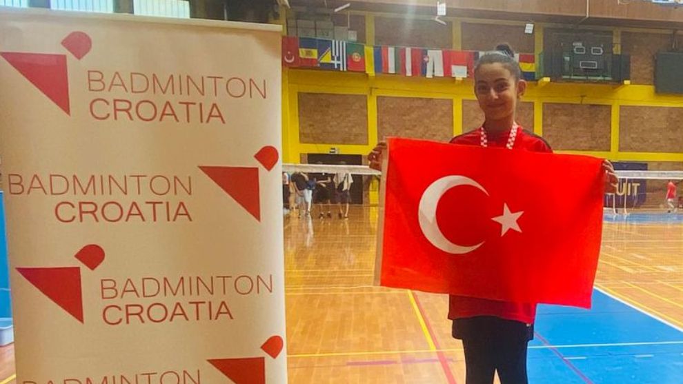 Battalgazi Belediyesporlu Doğan Zagreb'de ikincilik elde etti