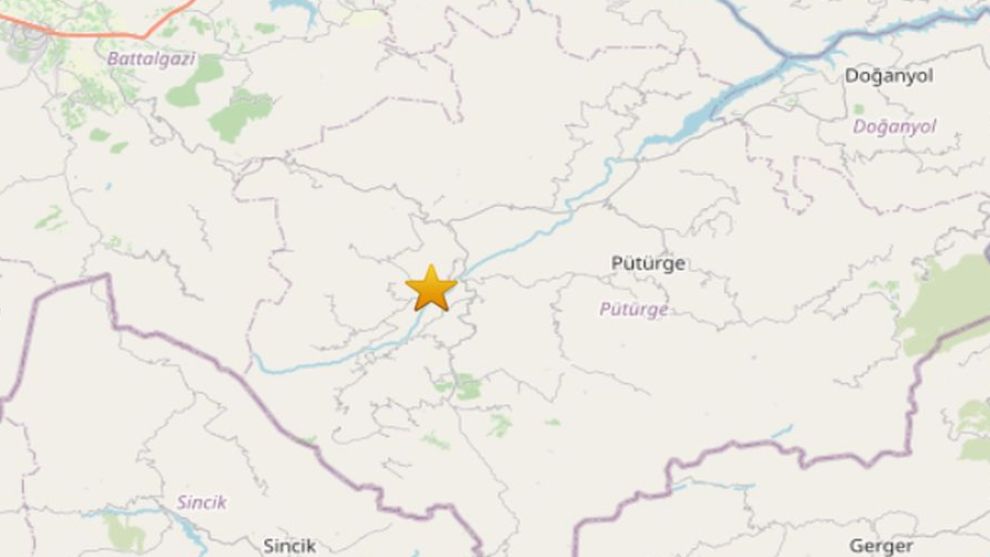 Malatya'da Deprem: Pütürge Sallandı