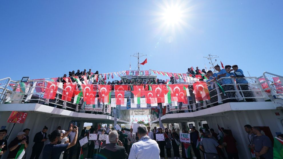 Malatyalı Öğrencilerden Gazze'ye “Sumud” Desteği