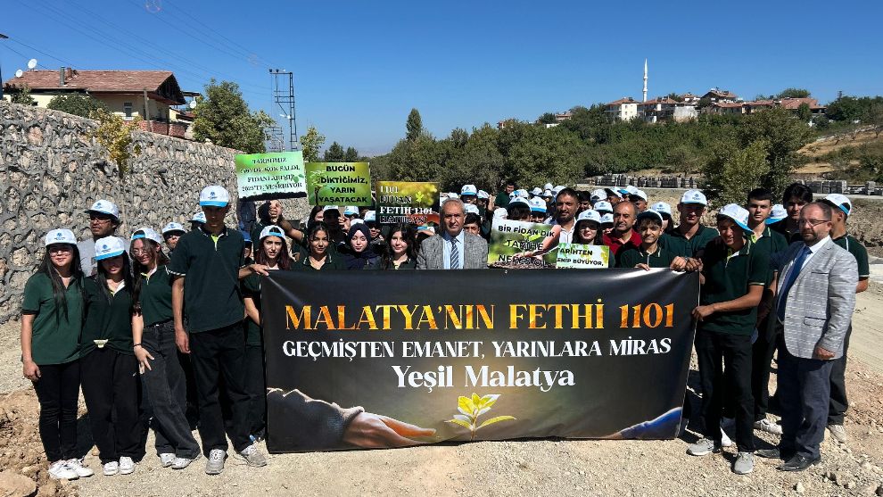 Malatya'nın Fethinde 1101 Fidan Toprakla Buluştu