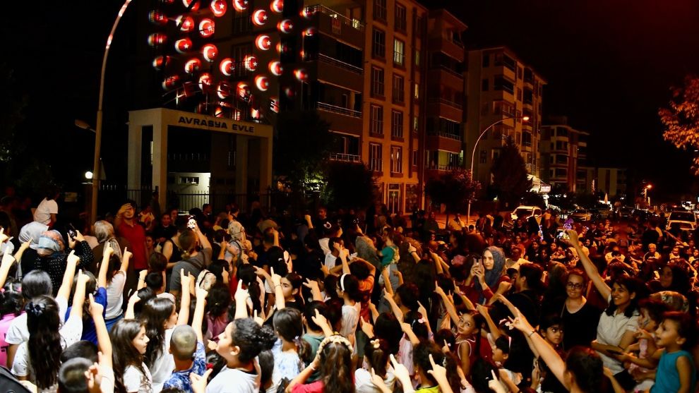 Yeşilyurt'ta Yaz Akşamları Rabia Parkı'nda Final Yaptı