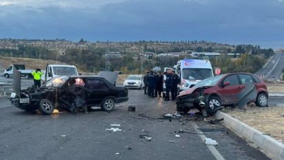 Kazada 2 İnfaz Koruma Memuru Yaralandı