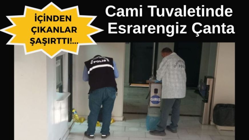 Cami Tuvaletinde Esrarengiz Çanta