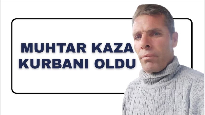 Muhtar Kaza Kurbanı Oldu