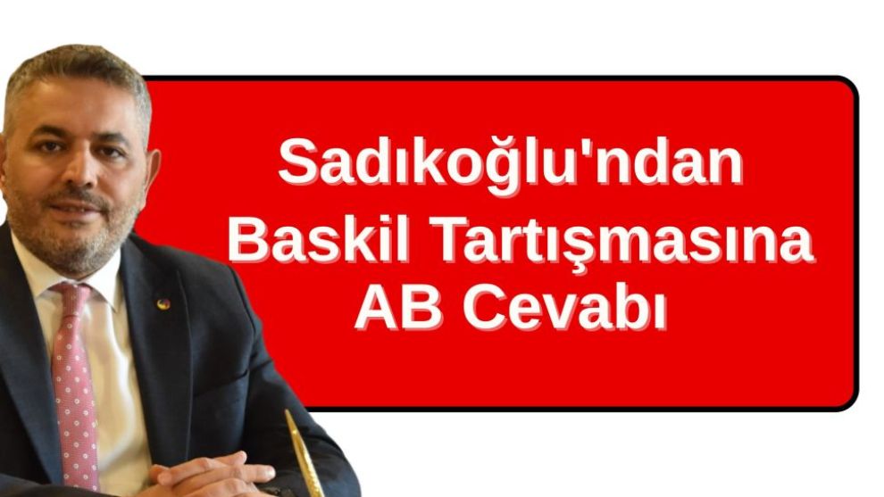 Sadıkoğlu'ndan Baskil Tartışmasına AB Cevabı