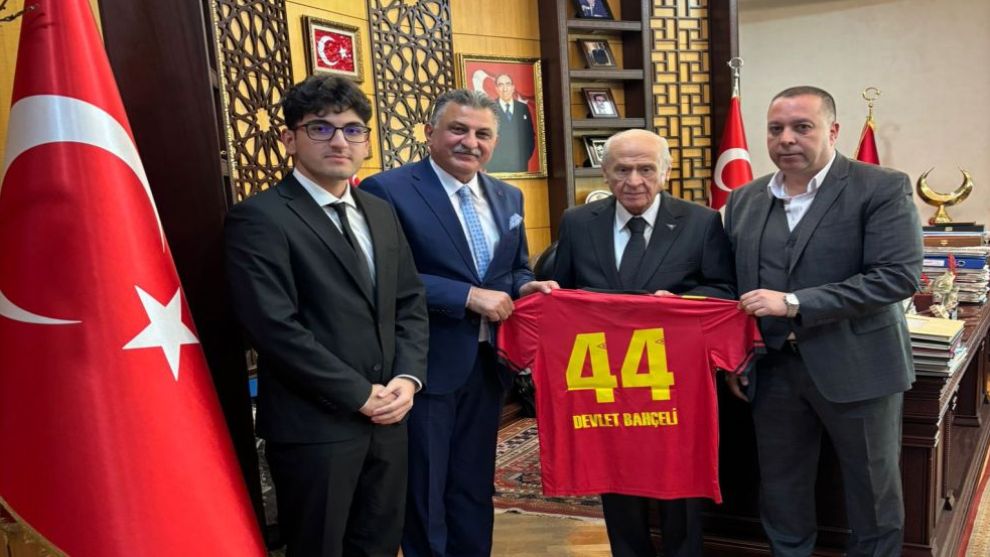 Yeni Malatyaspor Yönetiminden Devlet Bahçeli'ye Ziyaret