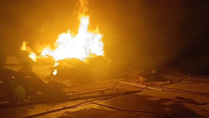 Alevler Yemekhaneyi Yuttu