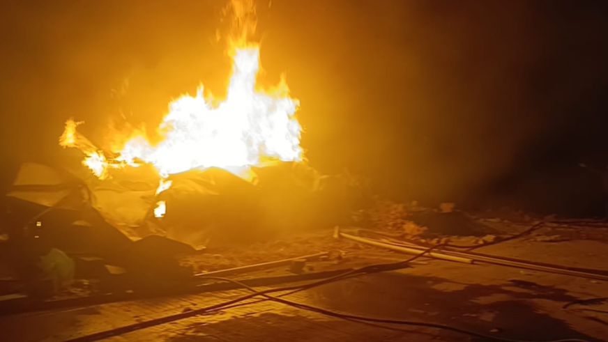 Alevler Yemekhaneyi Yuttu