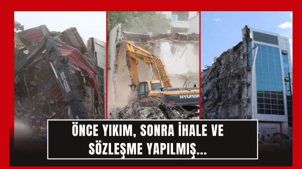 Önce Yıkım, Sonra İhale ve Sözleşme Yapılmış... 3 Kişi Cezaevinden Çıktı