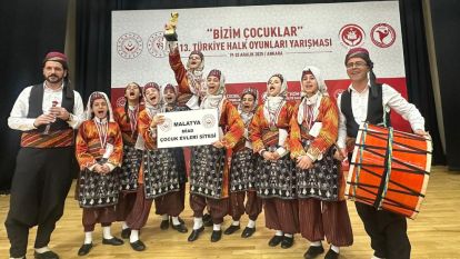 Halk Oyunları Yarışması Sonuçlandı: Malatya Kürsüde